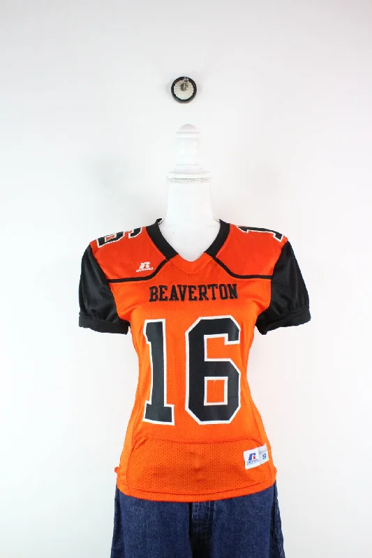 Vintage Beaverton Jersey (S) Solid Color Jersey Shirt