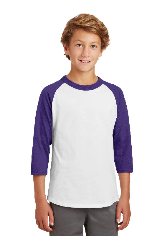 White/ Purple