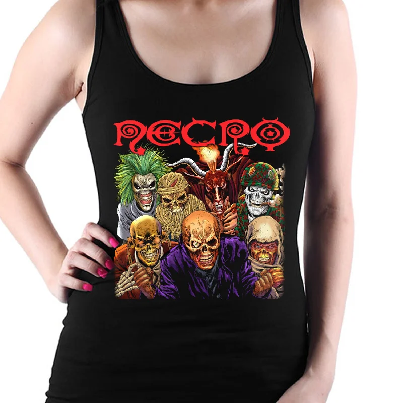 Necro "Metal Hiphop" Girls Tank Top activewear tank top