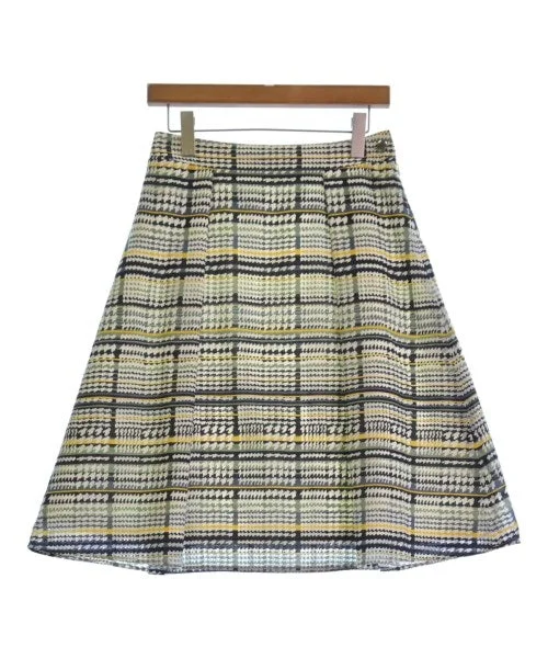 NEWYORKER Knee length skirts elastic waist skirt