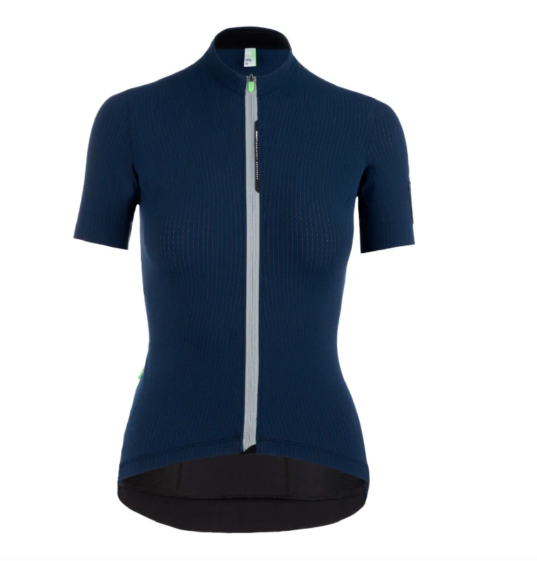 Q36.5 WOMENS JERSEY PINSTRIPE X NAVY Summer Jersey Tee