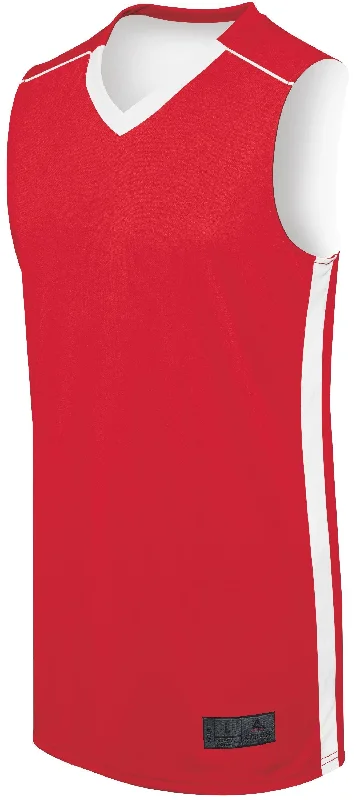 SCARLET/WHITE