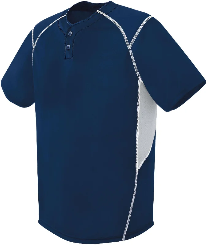 NAVY/SILVER GREY/WHITE