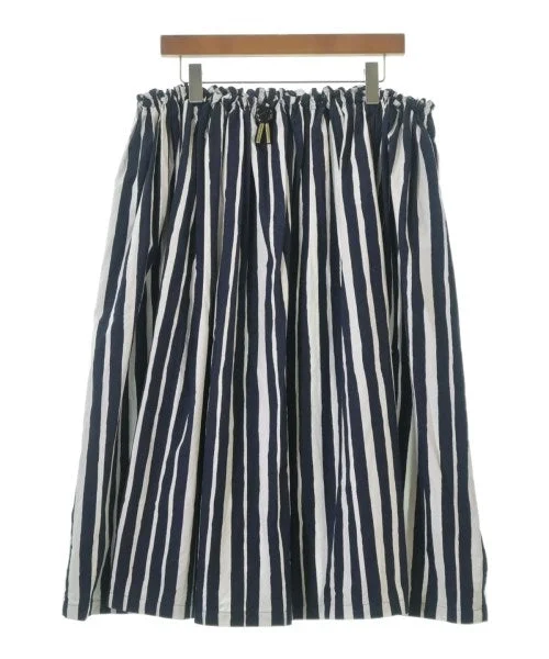 EMMANUELLE KHANH PARIS Knee length skirts velvet skirt glossy