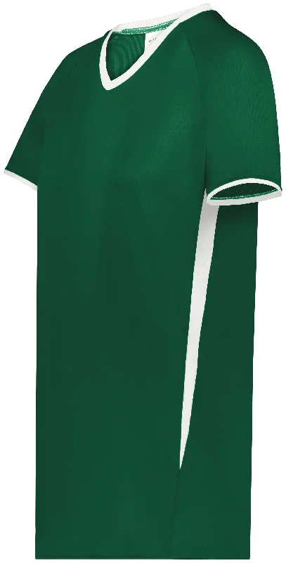 DARK GREEN/WHITE