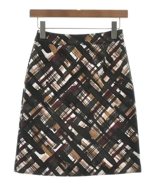 COUP DE CHANCE Knee length skirts floral skirt print