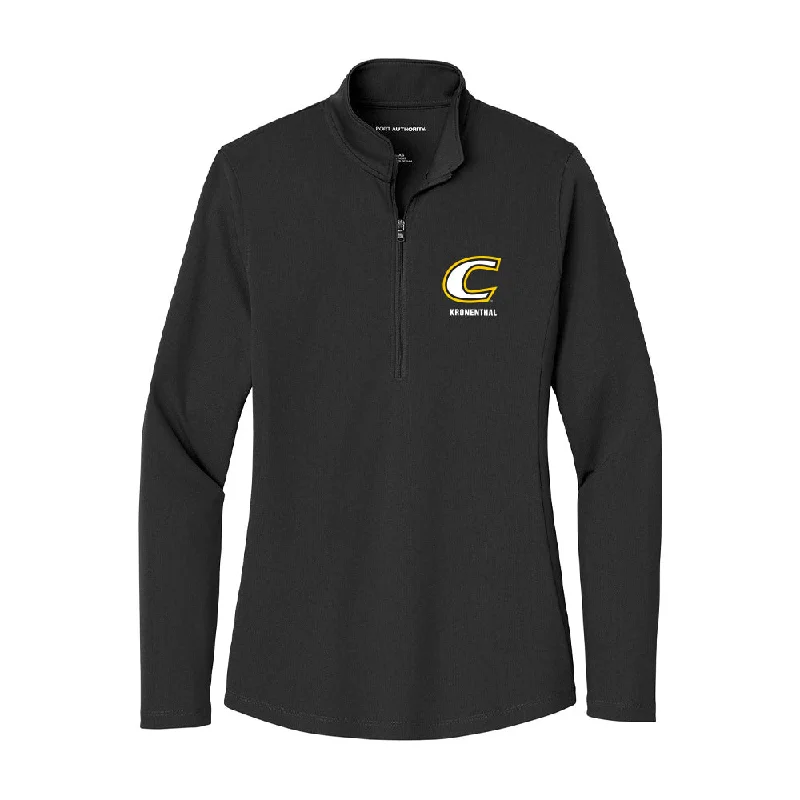 Centre College - NCAA Women's Soccer : Alexis Kronenthal - Women's Lightweight Quarter Zip Jacket Faux Fur Jacket Real Fur Jacket Shearling Jacket
