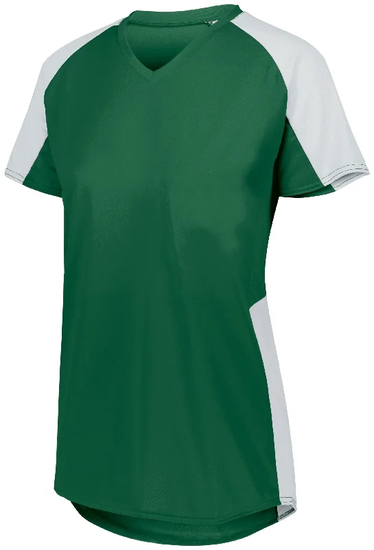 DARK GREEN/WHITE