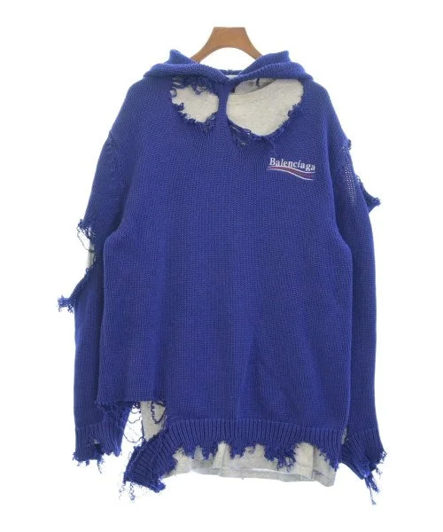 BALENCIAGA Sweaters Graphic Sweater Embroidered Appliqued