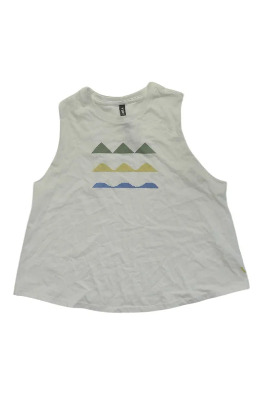Vuori Women's Horizons Tank one shoulder tank