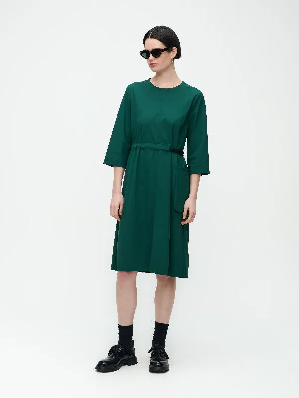 Marlou Dress Technical Jersey | Green Stylish Jersey Top