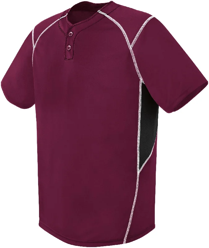 MAROON/BLACK/WHITE