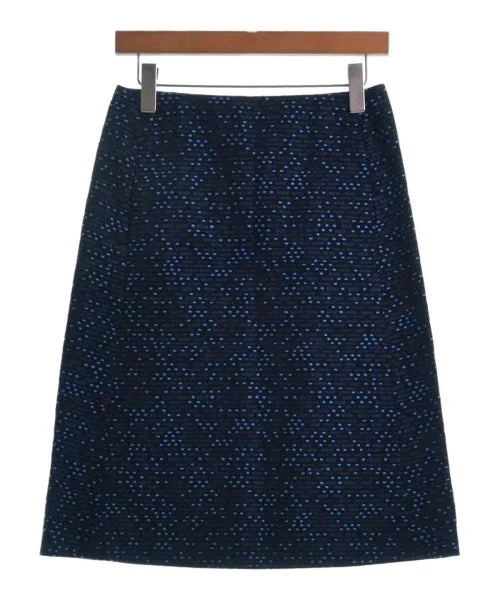 Drawer Knee length skirts velvet skirt plush