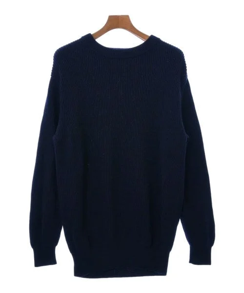 BATONER Sweaters Notch Collar Peter Pan Collar Cowl Neck