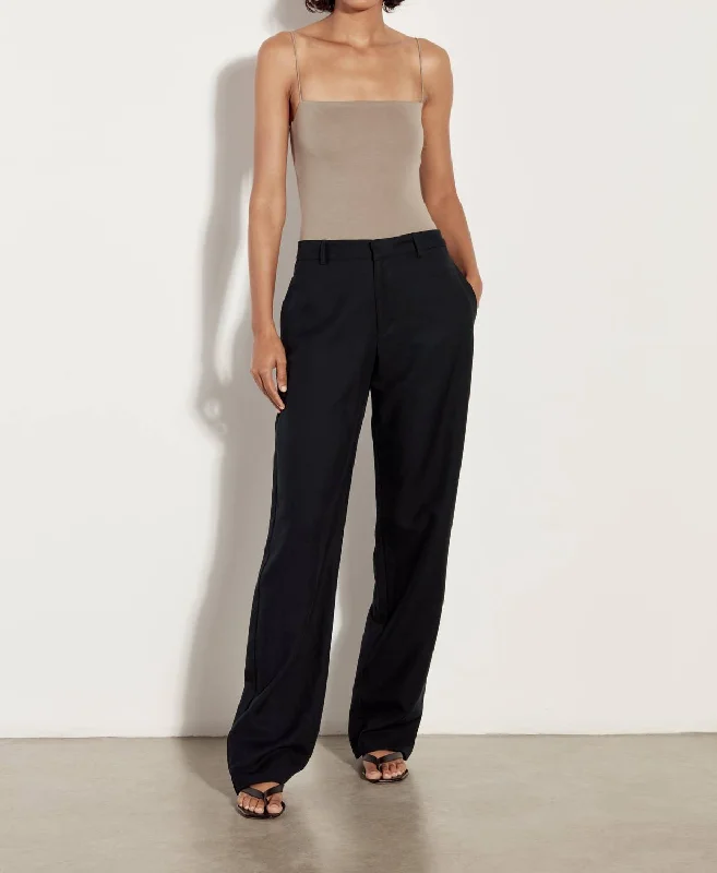 Supima Cotton Essential Strappy Tank In Olive Oil boho tank top