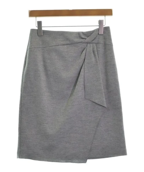 COUP DE CHANCE Knee length skirts cashmere skirt soft