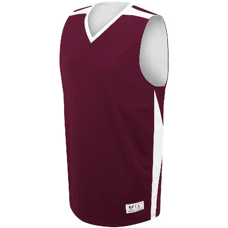 Adult Fusion Reversible Jersey 332330 Ribbed Jersey Tee