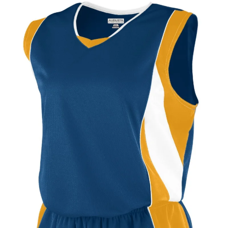 NAVY/GOLD/WHITE