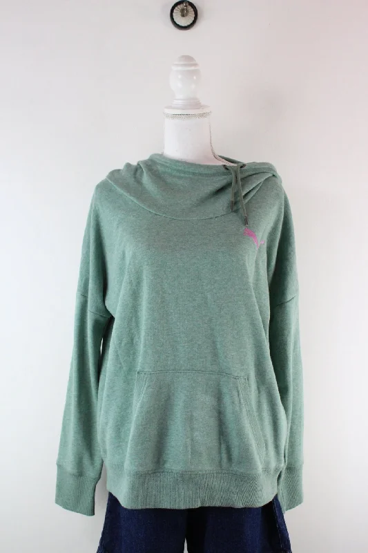 Vintage Puma Hoodie (XL) Hoodie with Full-Zip Functional Layering