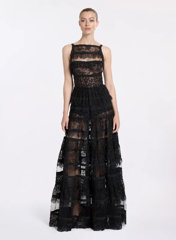 Lace Long Dress