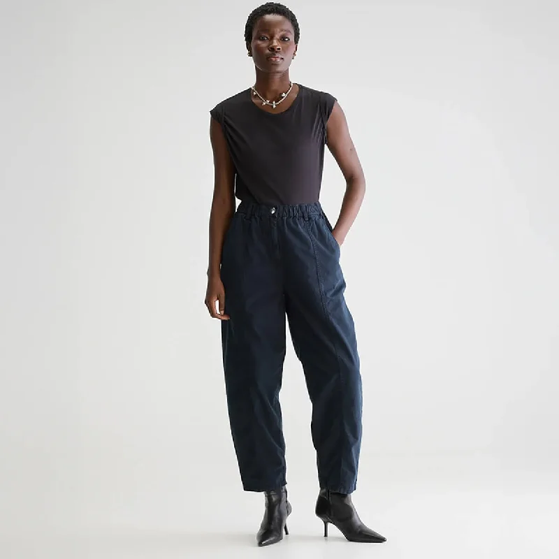 Wesly Relaxed Trousers in Navy  by Bellerose Trousers stylish modern
