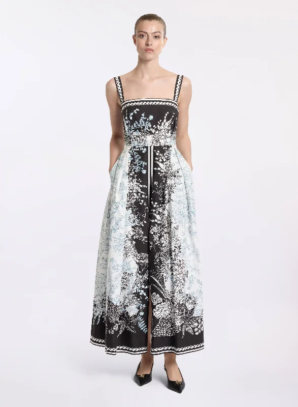Printed Cotton Dress