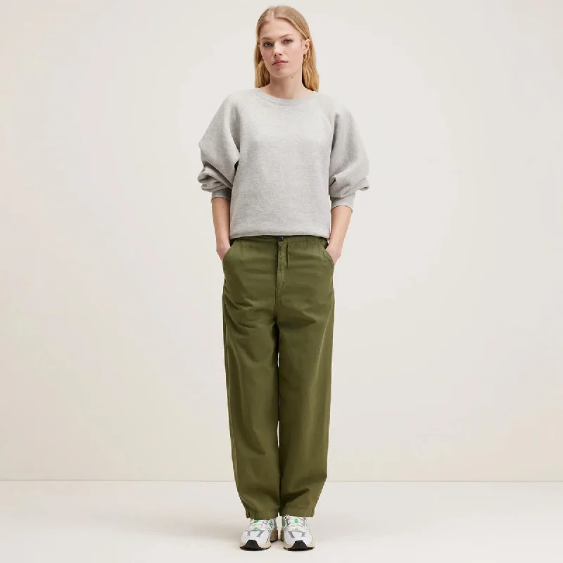 Pasop Relaxed Trousers in Army by Bellerose Trousers sophisticated sleek