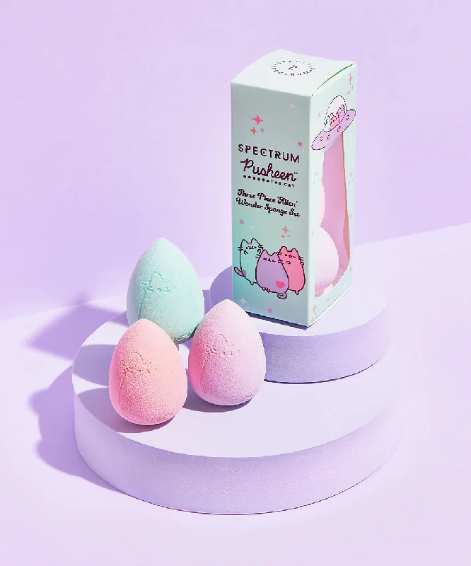 Pastel Pusheen 3-Piece Sponge Set