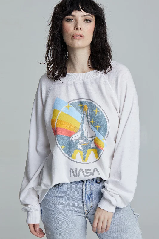 Sweatshirt Nasa 301340 White