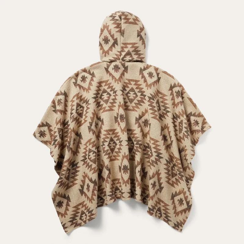 Tan Aztec Poncho