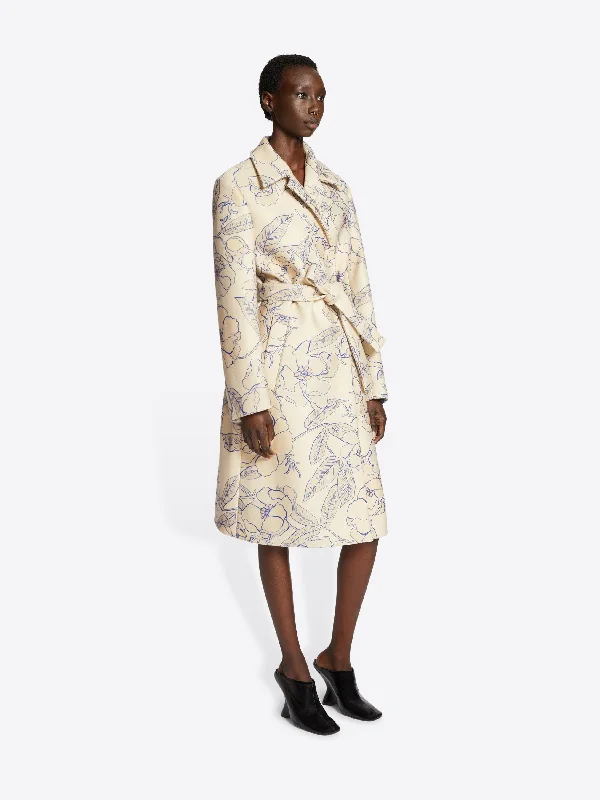 Floral coat