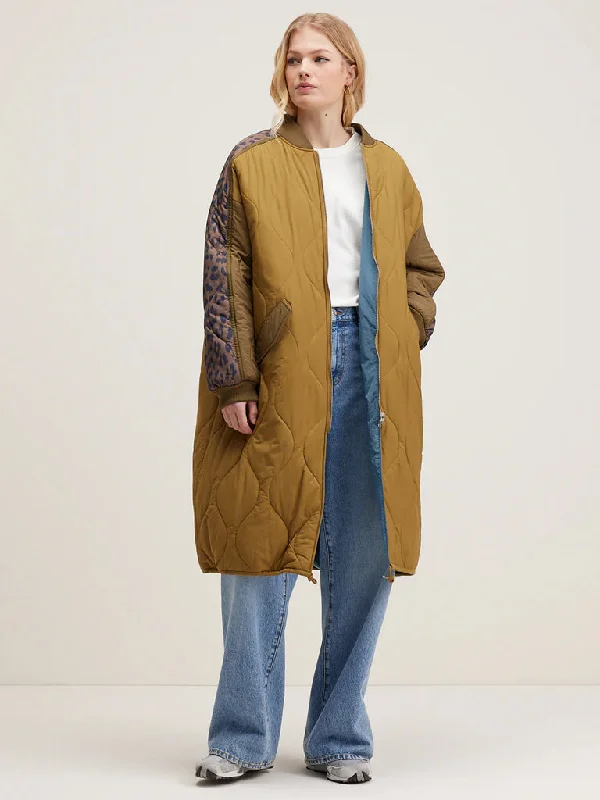 Bellerose Hedge Quilt Jacket in Tan