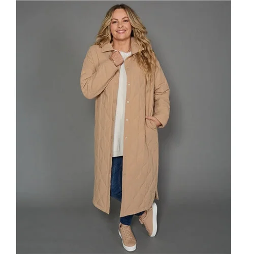 Eb & Ive Ribe Coat - Putty