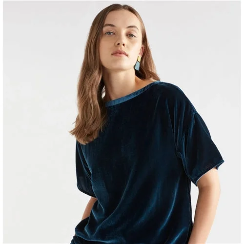 ELK Suuri Velvet Top - Teal