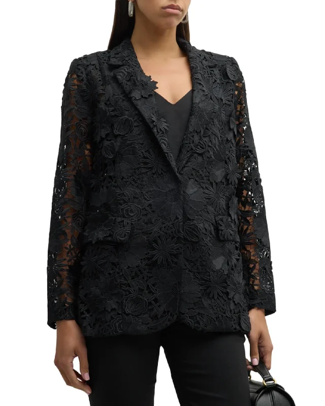 Kehlani Lace Jacket In Black