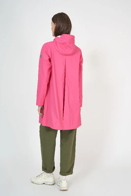 Waterproof Rain Coat - Nuovola - Hot Pink