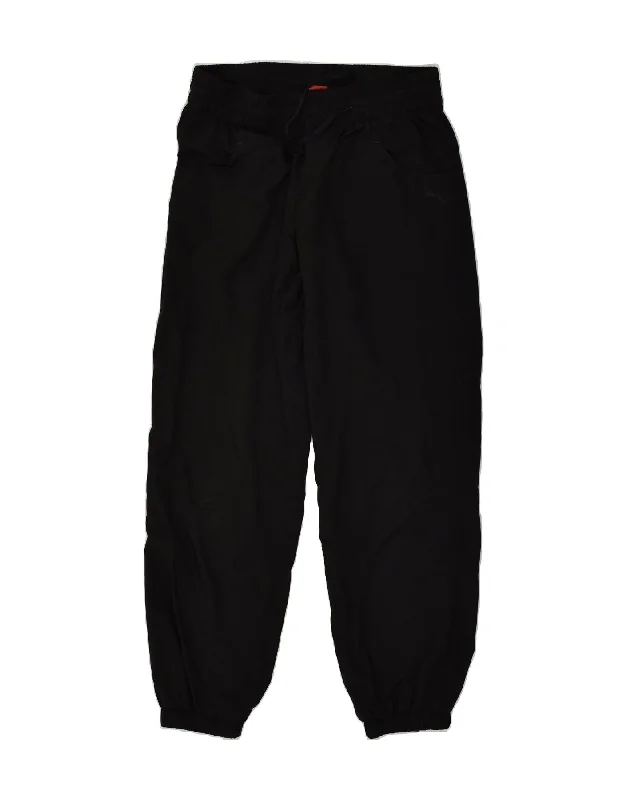 PUMA Womens Tracksuit Trousers Joggers UK 14 Large Black