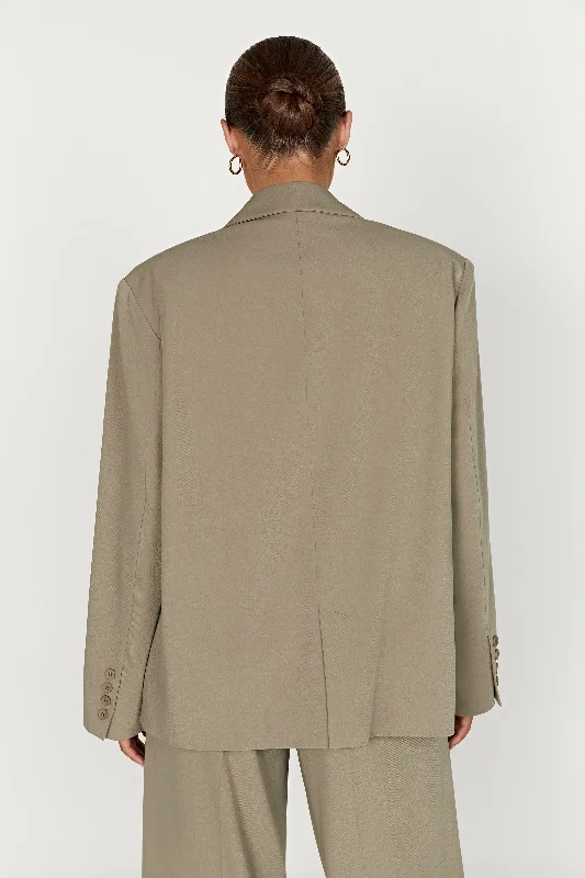 Simone Oversized Blazer - Olive