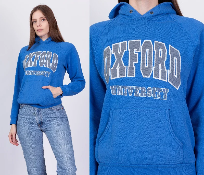 90s Oxford University Hoodie - Small