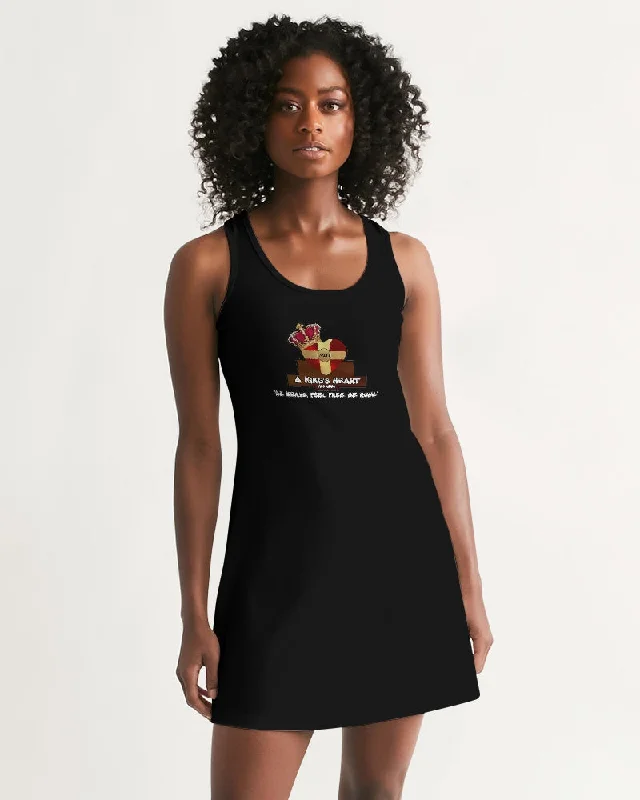 AKH Black Women's Racerback Dress