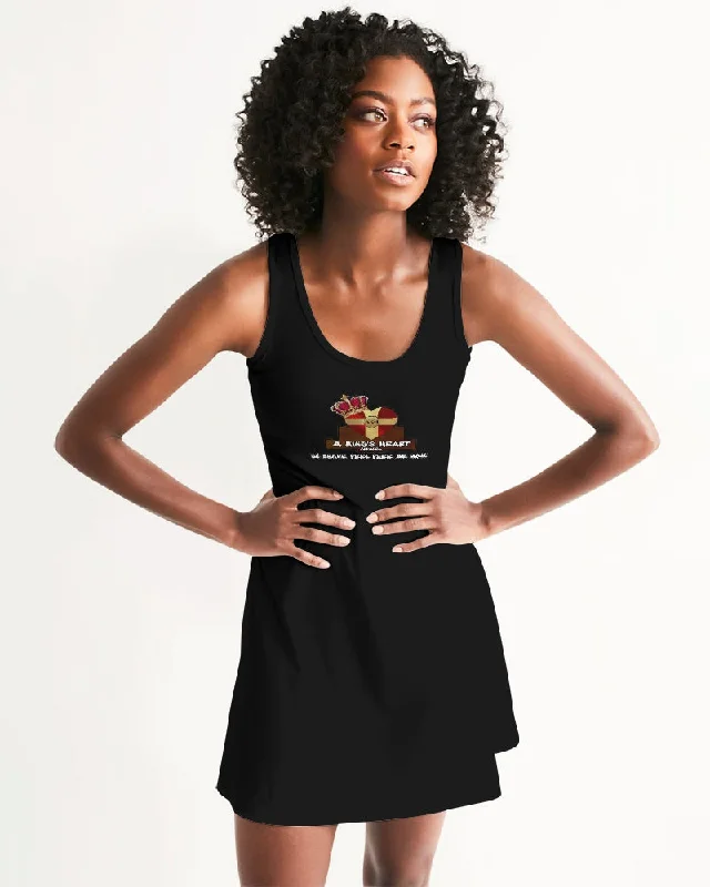 AKH Black Women's Racerback Dress