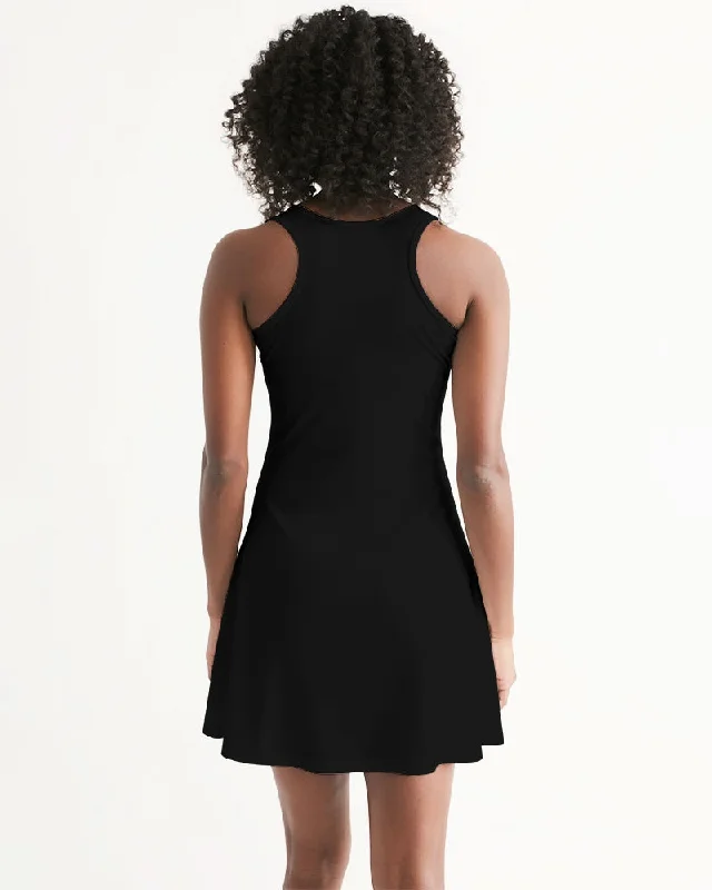 AKH Black Women's Racerback Dress