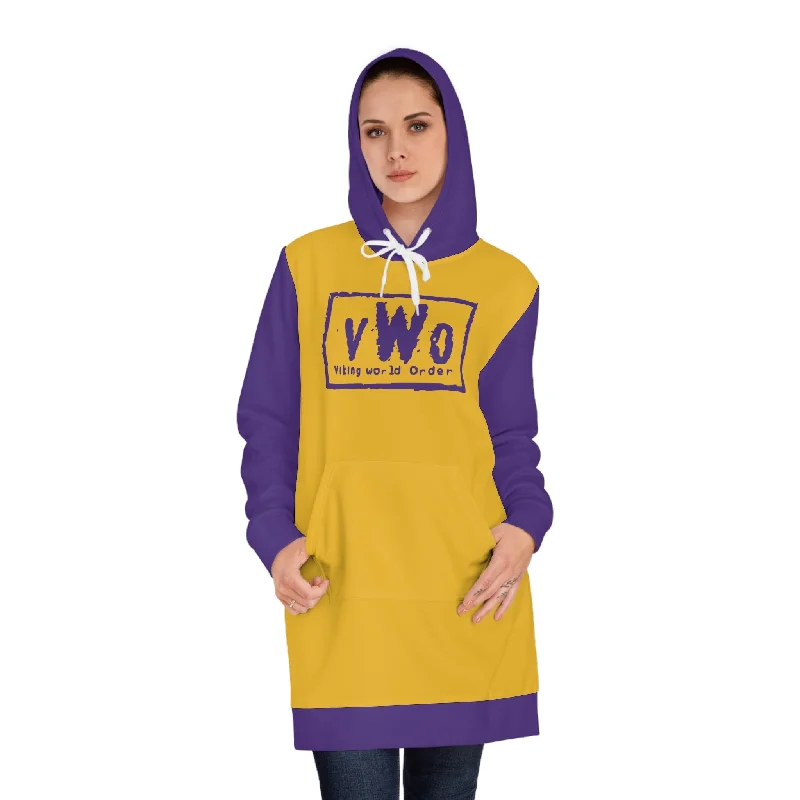 Hoodie Dress - Gold/Purple - VWO (Framed)