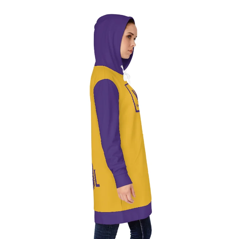 Hoodie Dress - Gold/Purple - VWO (Framed)