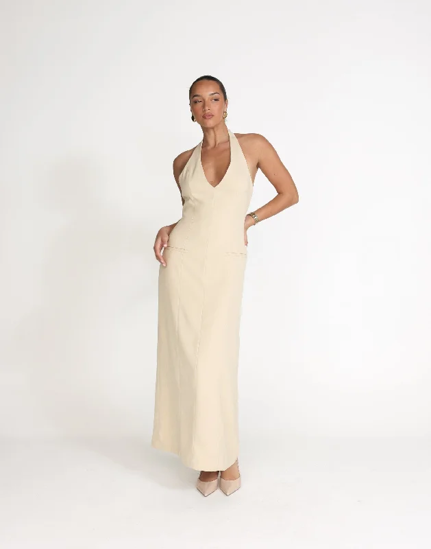 Kit Maxi Dress (Sandstone)