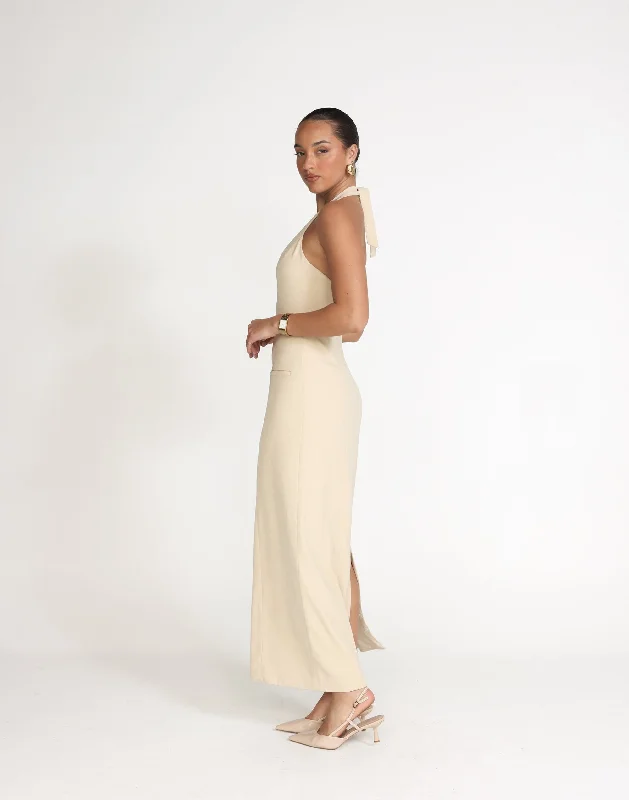 Kit Maxi Dress (Sandstone)