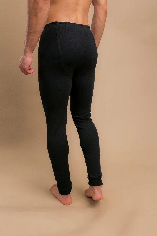 Men's Thermal Base Layer Long Johns with Fly