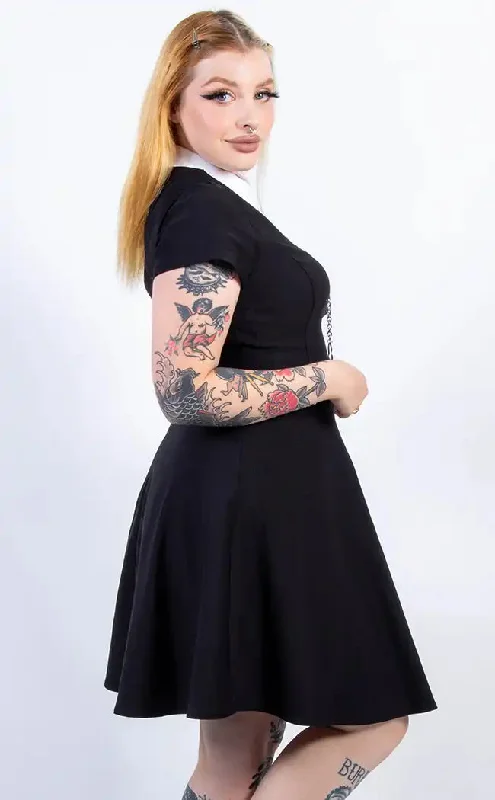 Nevermore Collar Dress