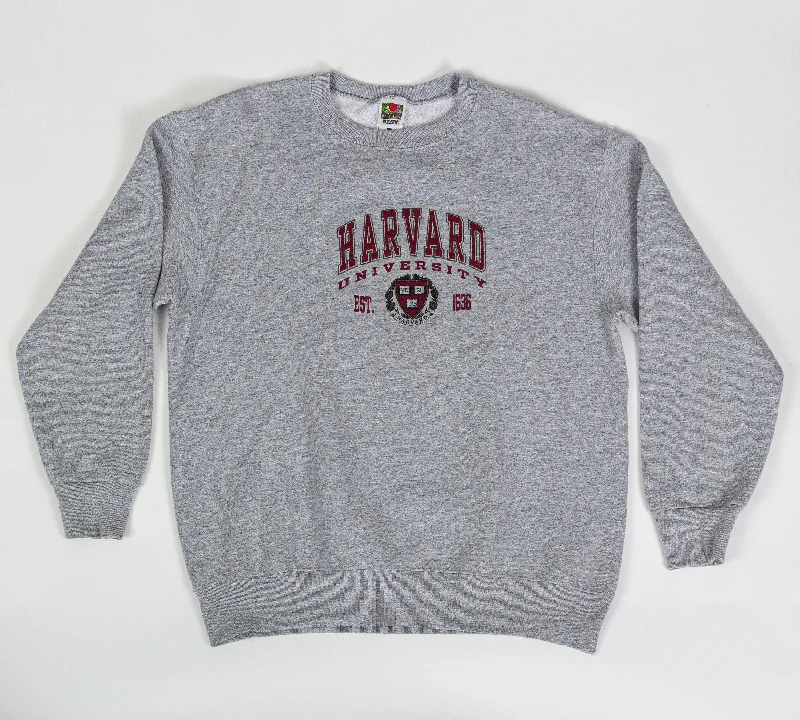 Vintage Harvard University Sweatshirt - Large