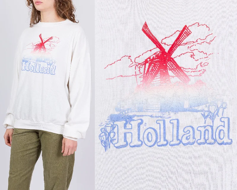 Vintage Holland Windmill Sweatshirt - Men's XL, Women's 2XL